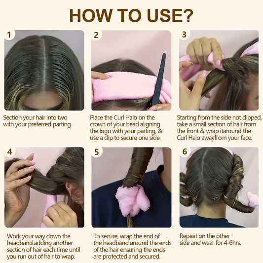 Satin Heatless Hair Curler 7914b313-1930-4090-854f-6c94d2fb982e