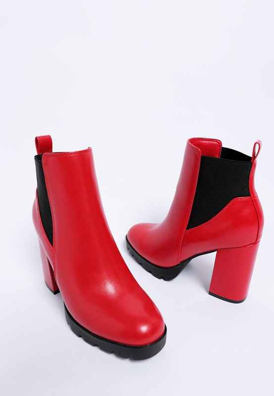 Bolt Chelsea Boot Red 792a978b-bdaf-477f-98aa-3acaef917a76