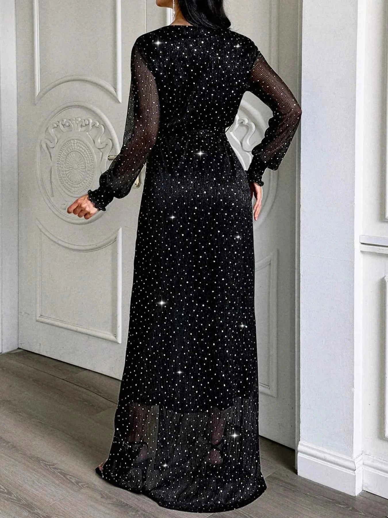 Surplice Slit Tie Waist Maxi Dress 79460aff-092c-492f-877a-882b485db399-Max-Origin