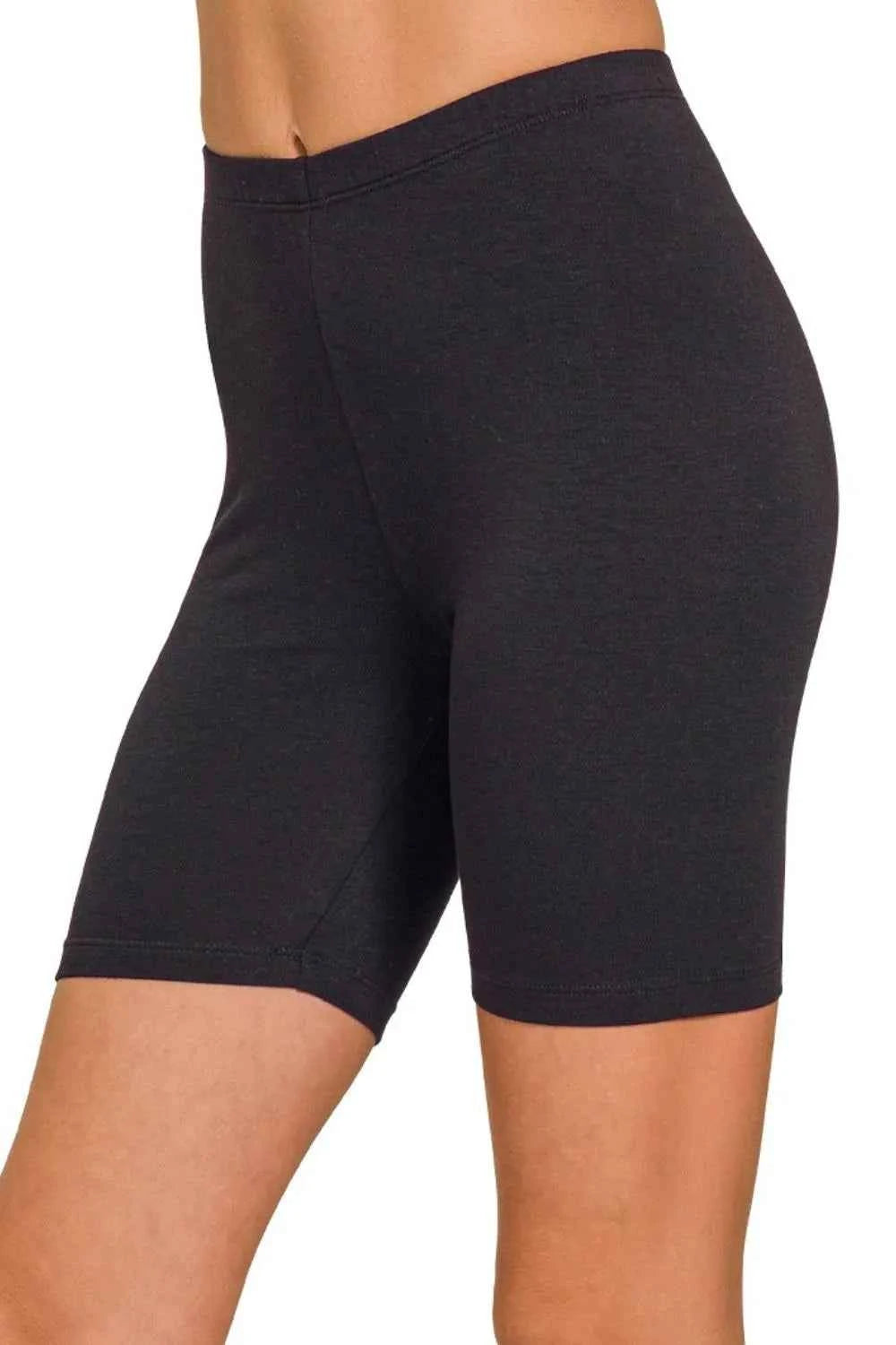 Zenana Premium Cotton Biker Shorts 7965760f-7be2-477b-85bc-5bbd93012dfd-Max-Origin