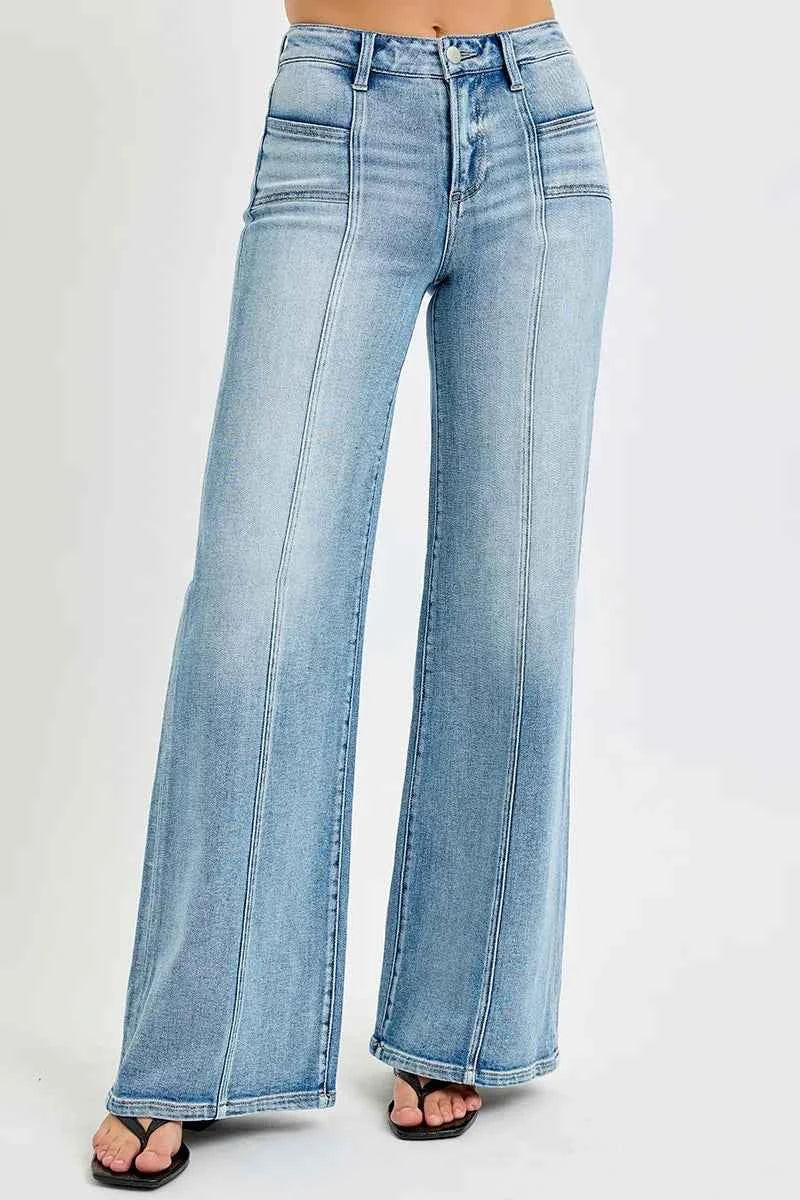 RISEN Full Size Mid Rise Wide Jeans with Front Patch Pocket Plus Size 796e9d522572473d9226b4d3676ed17f-Max-Origin