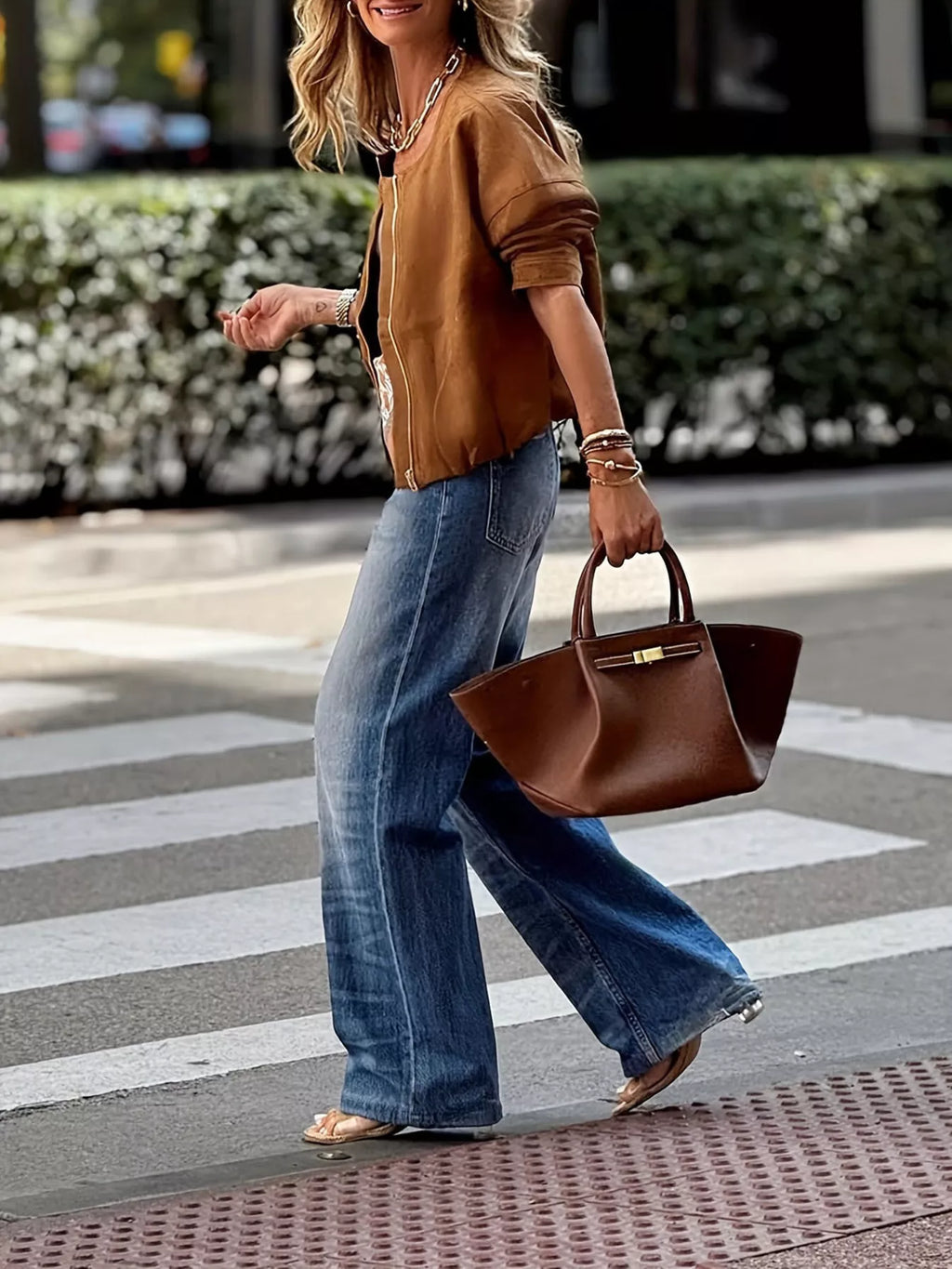 Zip Up Dropped Shoulder Jacket 7995ed6268c248e69b75ddcaa60035e4-Max-Origin