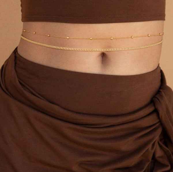 Figaro Double-Layer Waist Chain 79a5db8b-5214-4d82-b7bd-82aaf285df39