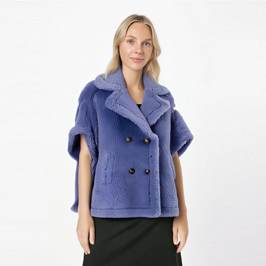 Camel & Wool Sleeveless Coat