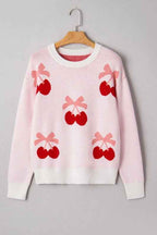 Nevaeh Pattern Drop Shoulder Sweater 7a288239-fb16-4409-a8f2-535caf88eff8