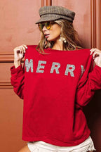BiBi Merry Glitter Christmas Drop Shoulder Top 7a3ad18e3ebc483db63d800ecaa88f1a-Max-Origin