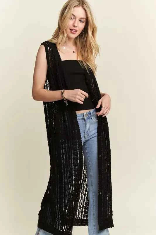 ADORA Button Down Crochet Long Cardigan 7a3c6a04ee4a48eb91ed687cefc13f3e-Max-Origin