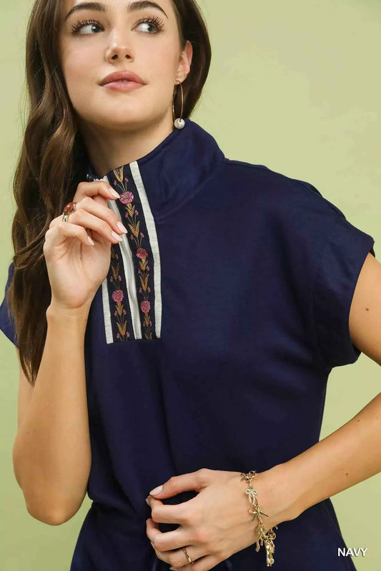 Dolman Sleeve Zip Detail Dress 7a441469-186d-4f62-b194-26864fb26de4-Max-Origin