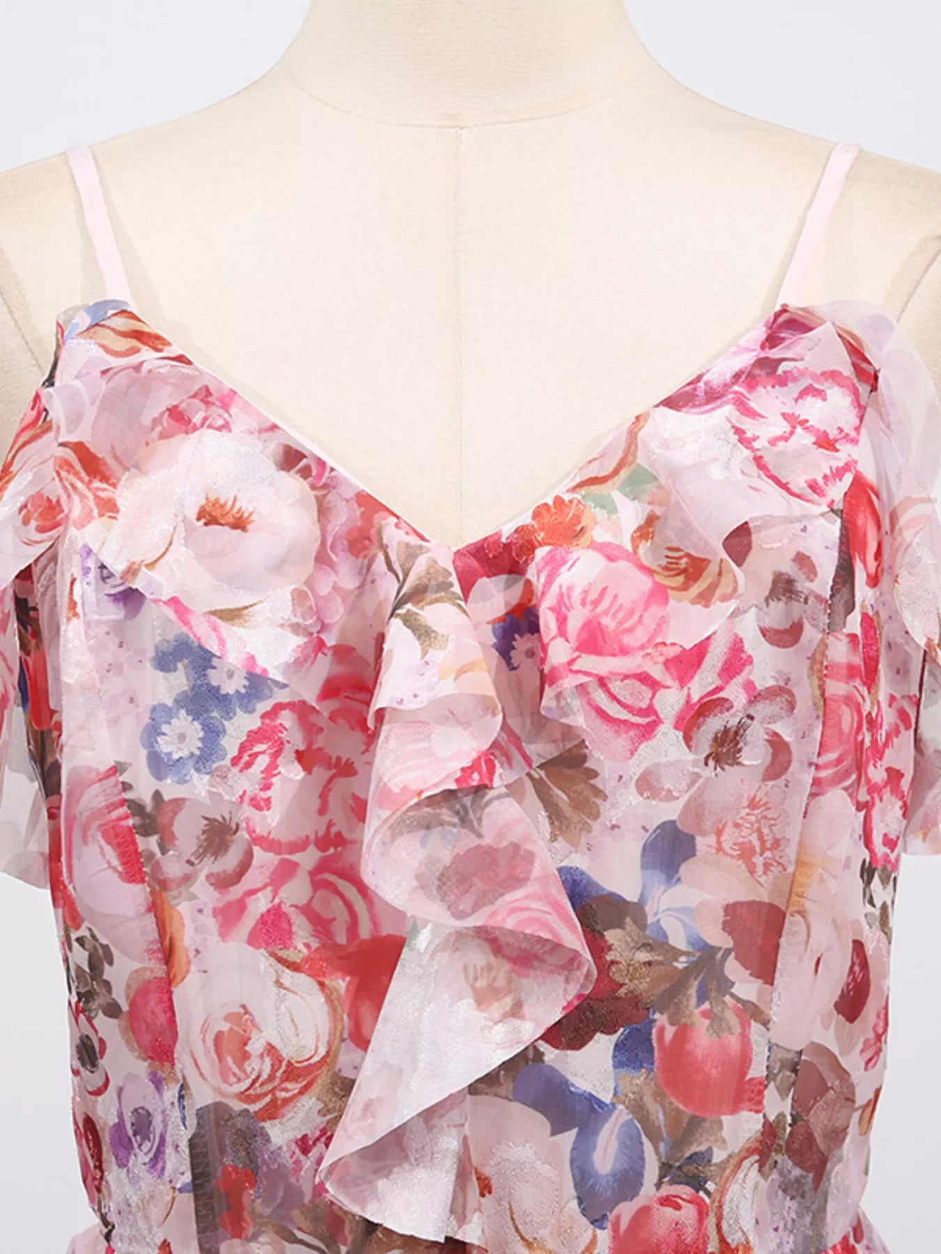 Floral Print Ruffled Maxi Dress 7a50f7d9f33240ae902c3f350870026f-Max-Origin