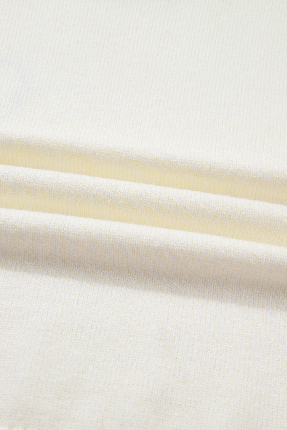 White Plaid Heart Embroidered Cuffed Drop Shoulder Crew Neck Sweater 7ae33fd121cdbe94