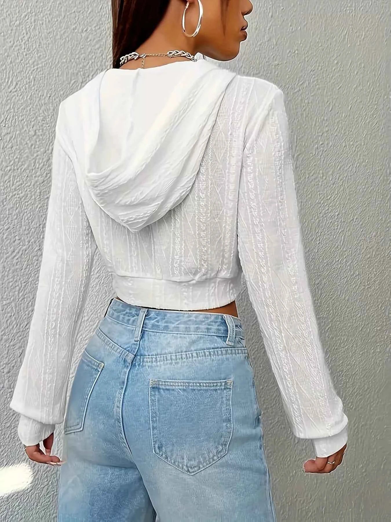 Cropped Zip-Up Hooded Outerwear 7af48fdf471d4d9198fb7cafd270a706-Max-Origin