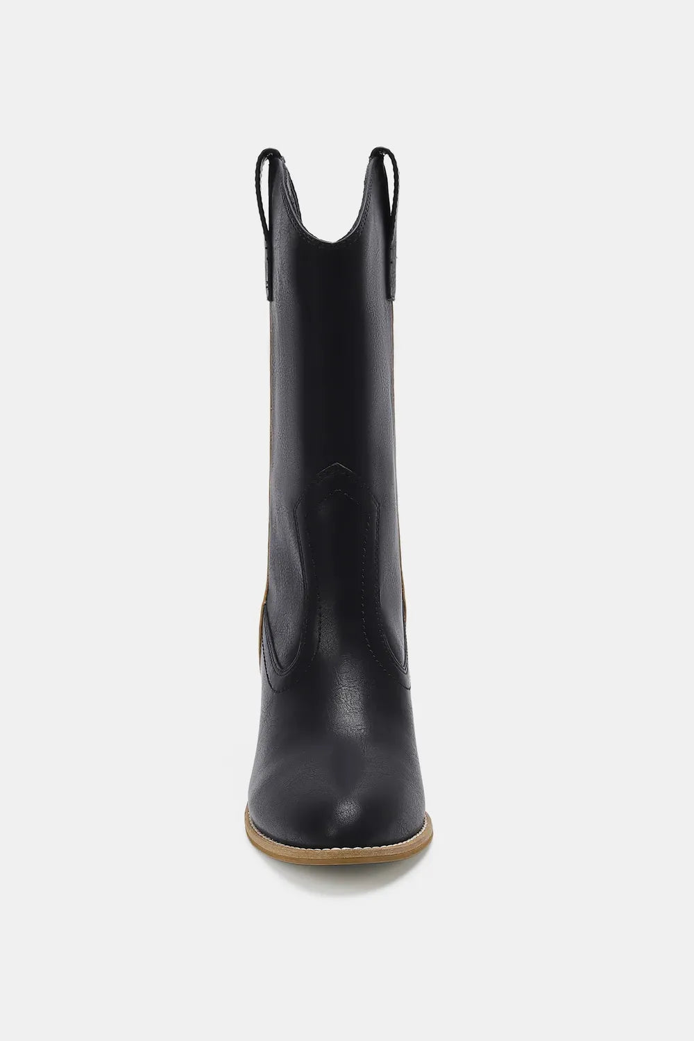 Beast Fashion Butterfly Cut Detail Point Toe Boots 7b164688-7fef-413a-99df-629c33a3e367-Max