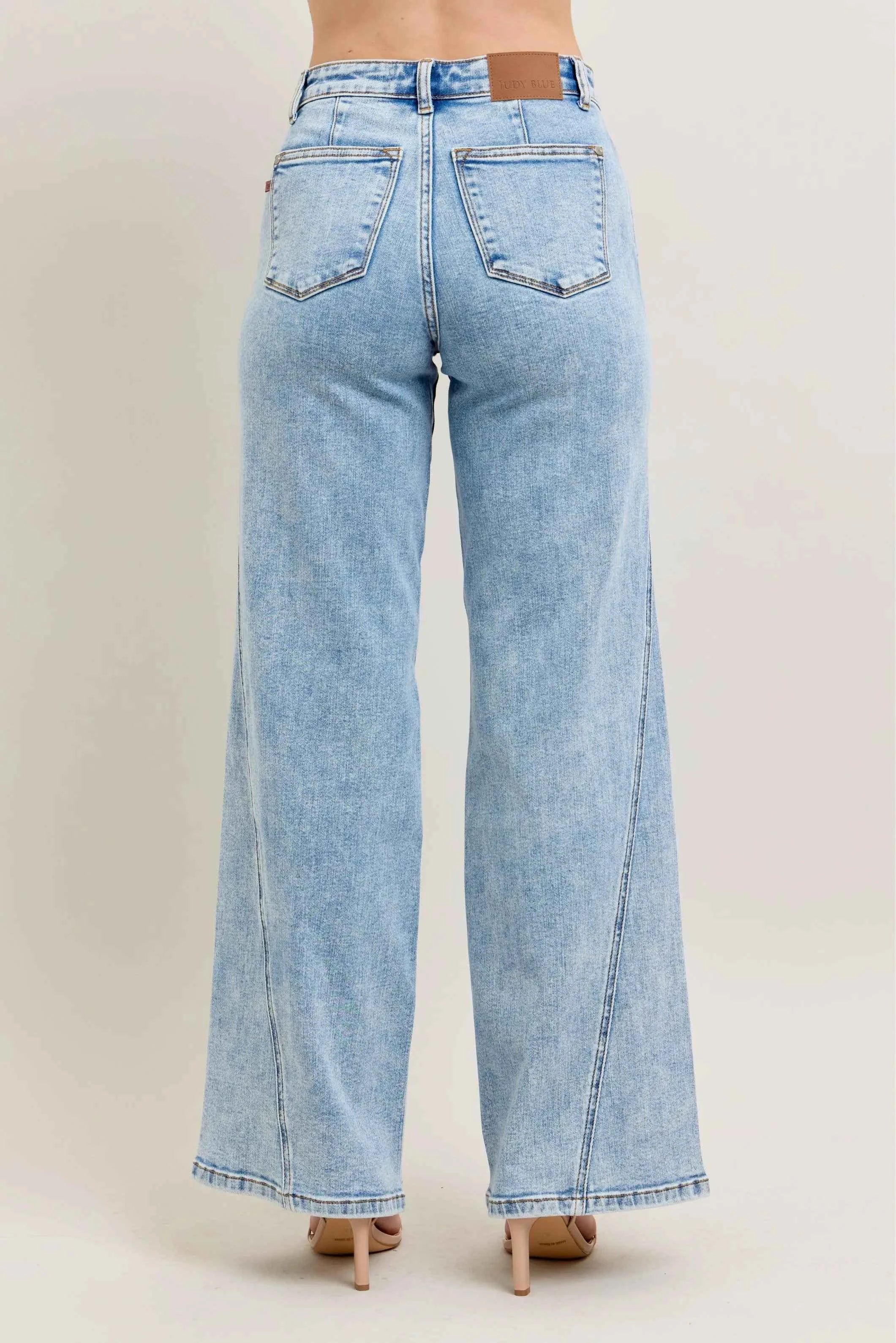 Judy Blue Full Size High Waist Wide Leg Jeans with Skewed Inseam Plus Size 7b1eaa05977c4abf901f967fcfd809c2-Max-Origin