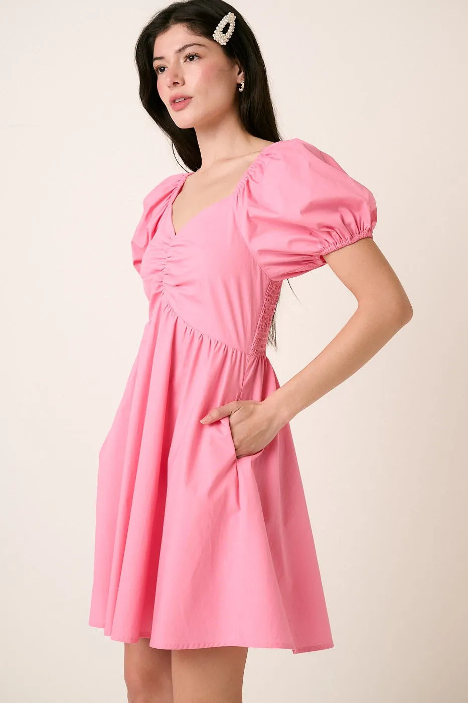Mittoshop Sweetheart Puff Sleeve Smocked Mini Dress 7b27fce9160a487cb1b6621e4cf9ab08-Max-Origin