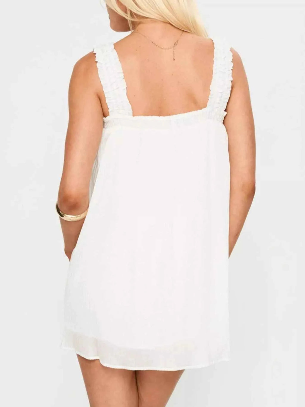 Frill Square Neck Mini Dress 7b5faa1a-dcd7-4d11-9596-0d75677bd74f-Max-Origin