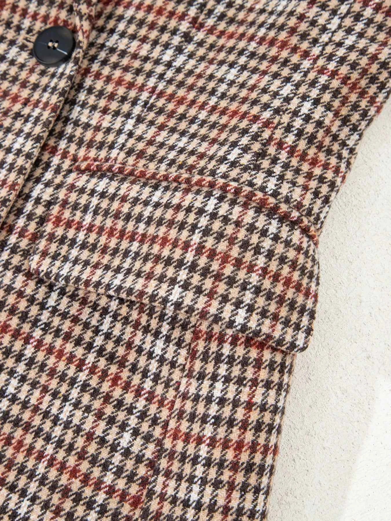 Houndstooth Lapel Collar Blazer 7b85c38600bf4e438e4ef5dab6442c88-Max-Origin