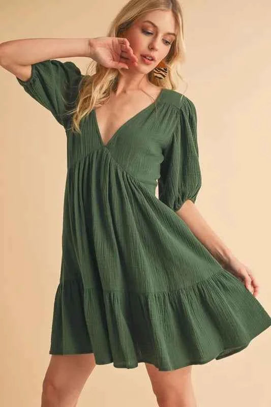Aemi+Co Tied Back Ruffled Short Sleeve Mini Dress 7bd1c8fd930c41c09845c978ba5c37f5-Max-Origin