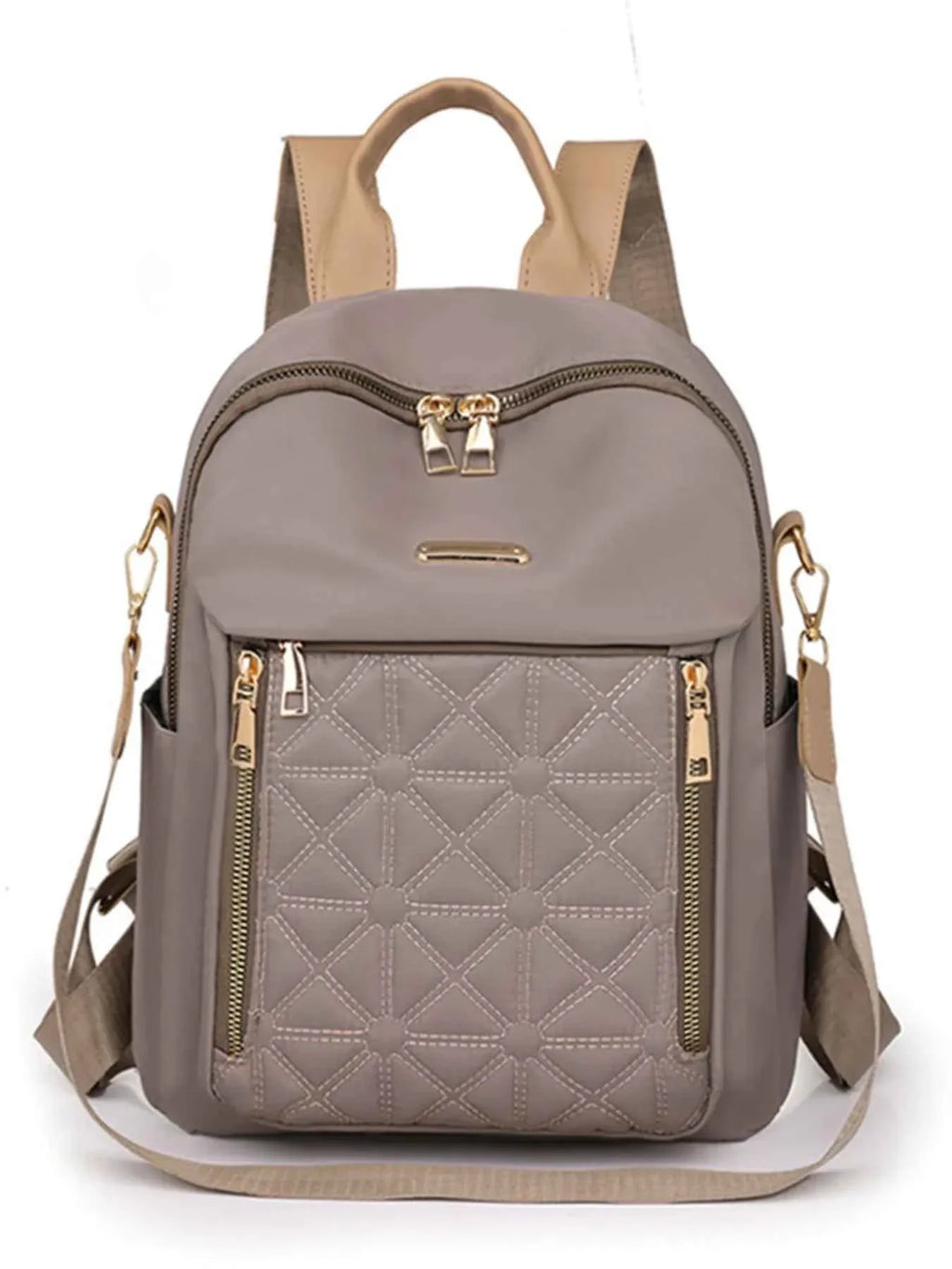 Quilted Oxford Cloth Backpack Bag 7bd38d5dd31341f5b36669c9e895cc66-Max-Origin