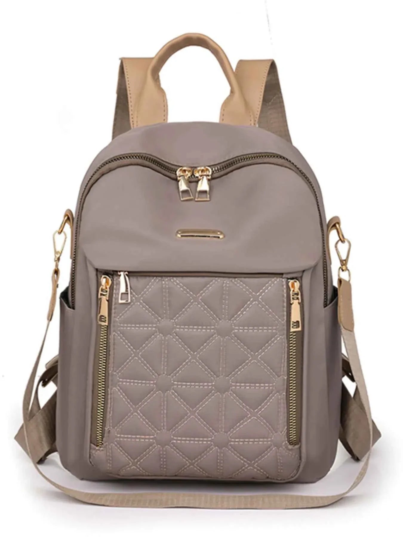 Quilted Oxford Cloth Backpack Bag 7bd38d5dd31341f5b36669c9e895cc66-Max-Origin