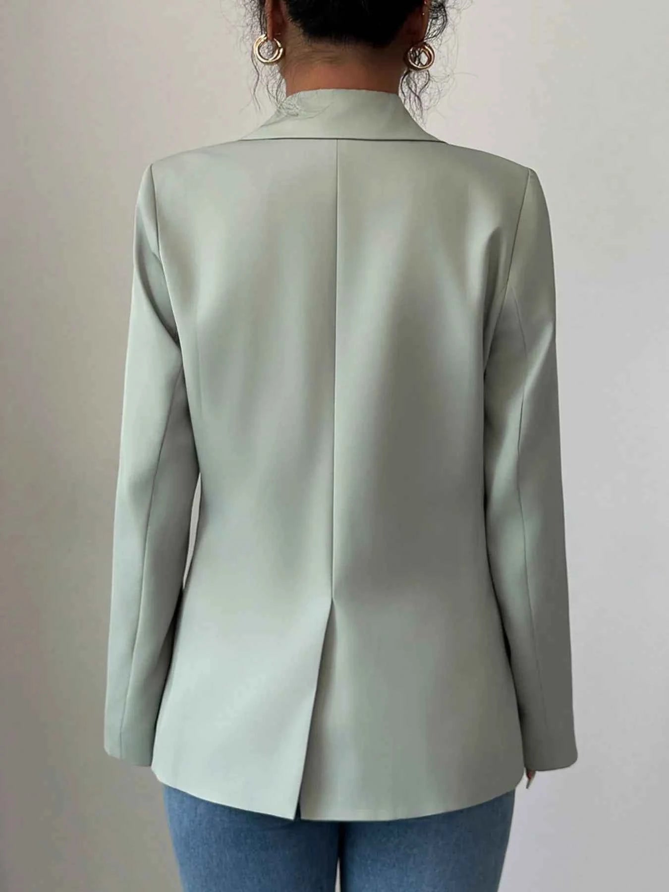 One Button Lapel Collar Blazer 7bd68550-0e5f-4f68-9018-e052cc63f0d2-Max-Origin