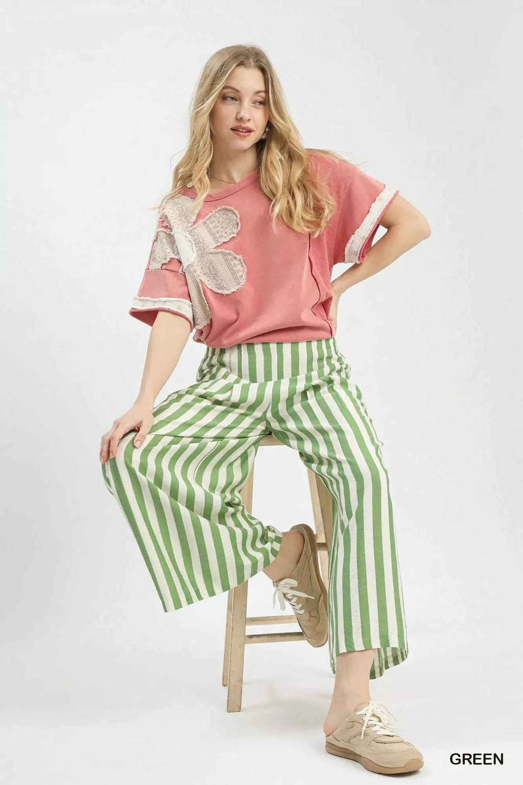 Umgee Vertical Stripe Wide Leg Pants 7bf05f1e-bd28-42ad-bcd7-d103ccd11641-Max-Origin