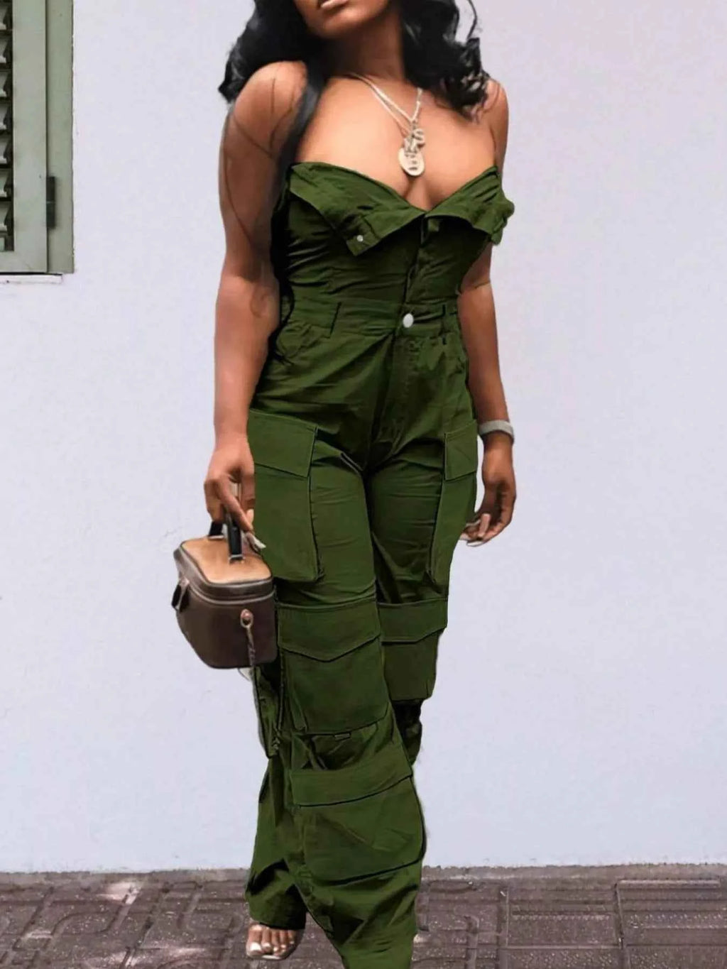 Tube Snap Down Cargo Jumpsuit 7c0ebe62-655b-4981-bbb3-cf782b9cfef0-Max-Origin