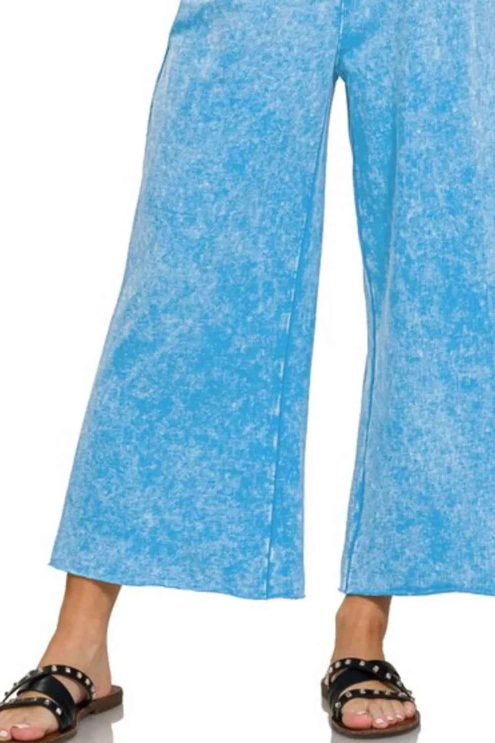 Washed French Terry Palazzo With Pockets 7c402baf-bbd2-4ff7-b56a-3574c15aca97-Max-Origin