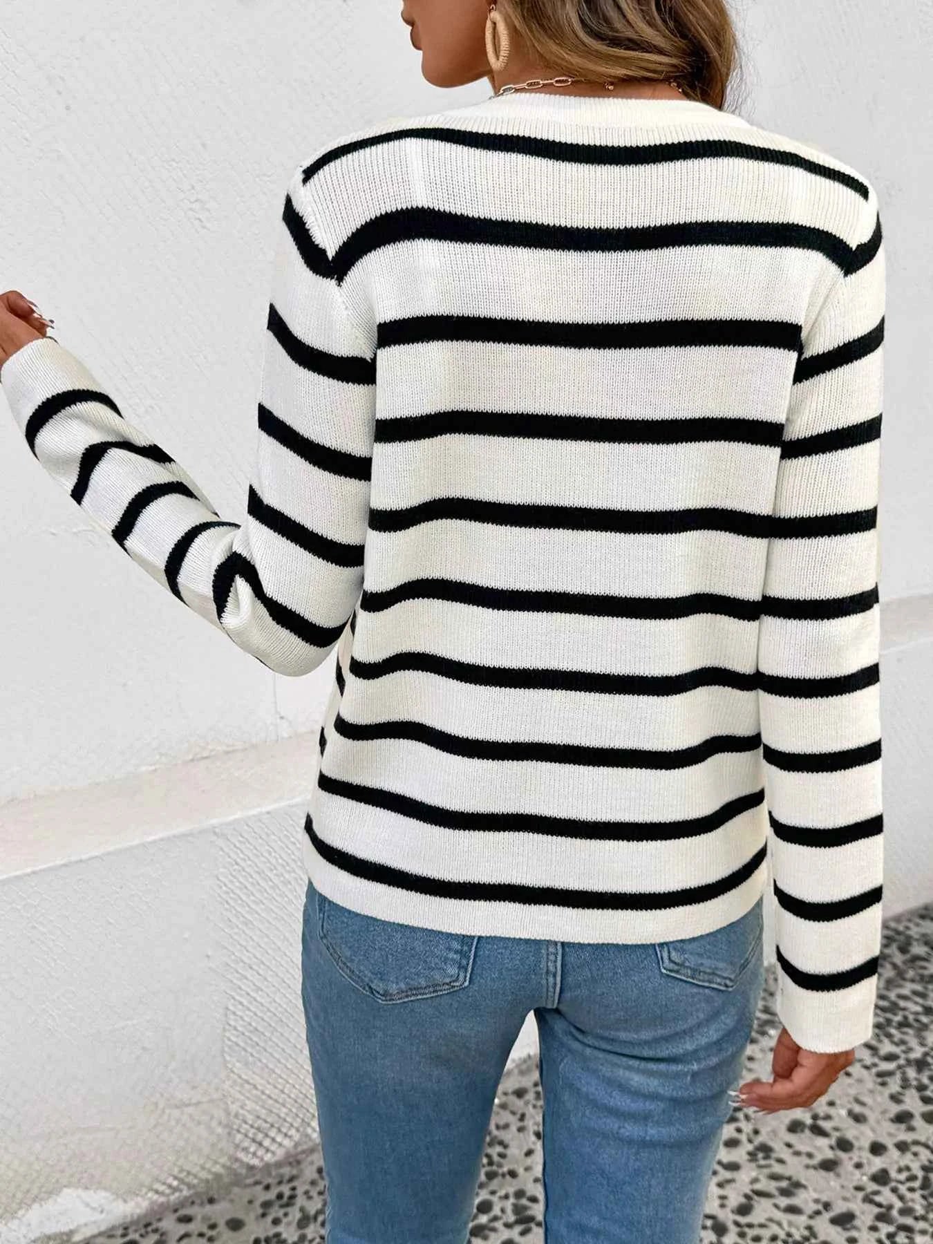 Striped Button-Front Cardigan 7c41bf252d9c4856803b3530ad248d55-Max-Origin