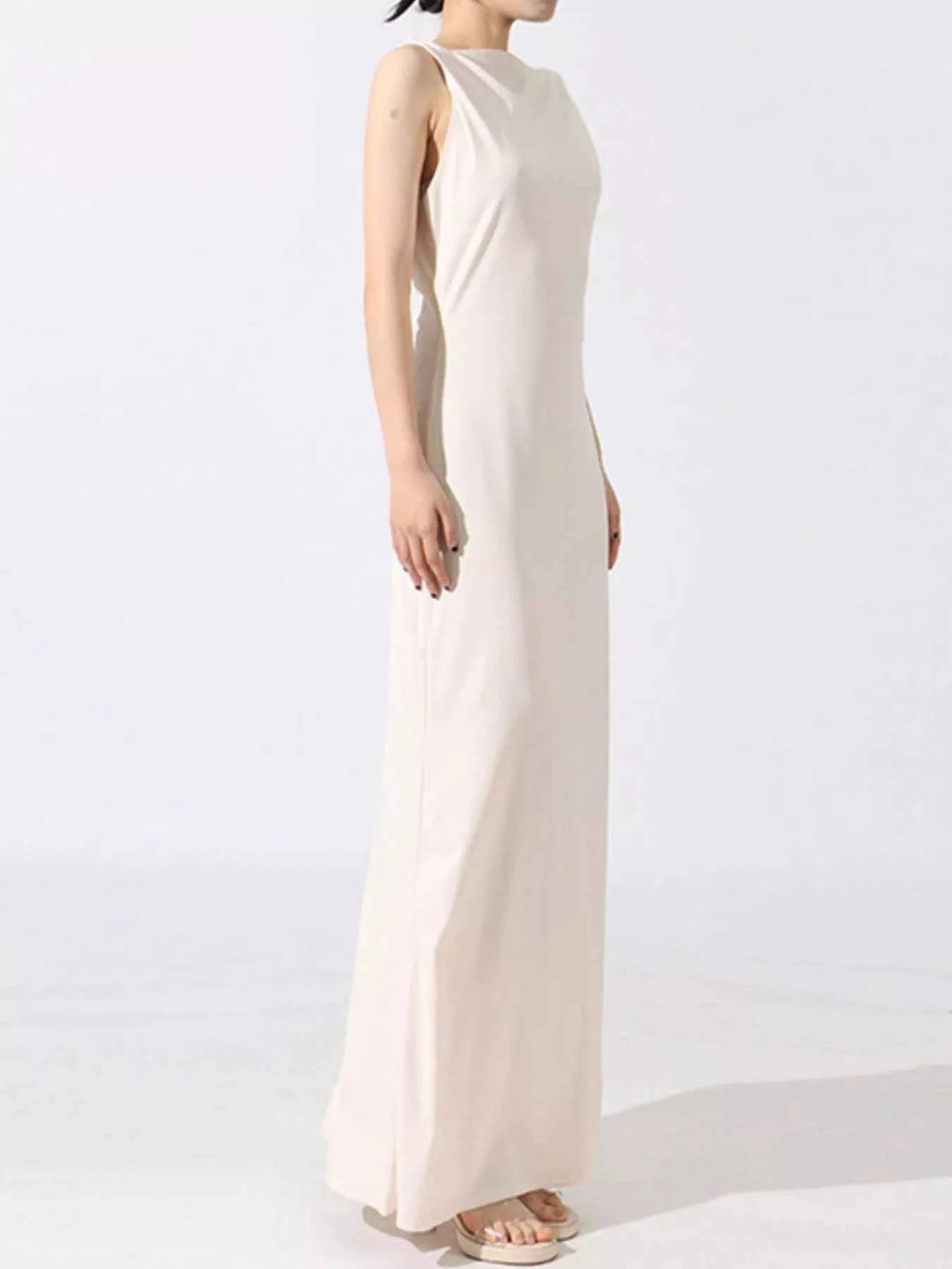 Tie Shoulder Sleeveless Maxi Dress 7c733280-6279-4b51-8c30-eb7f7d113d92-Max-Origin