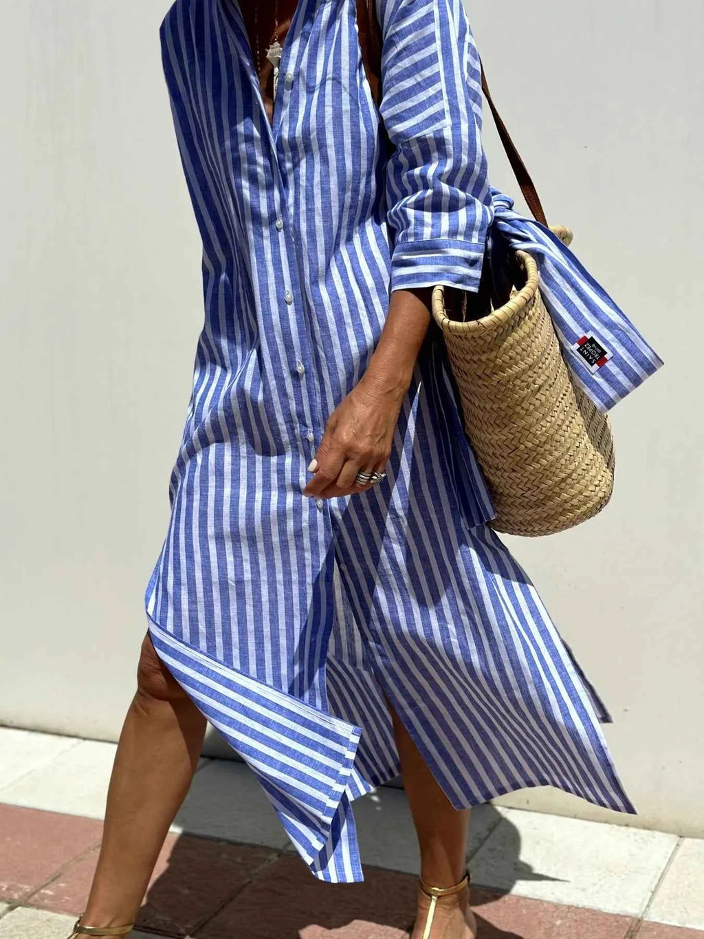 Striped Long Sleeve Shirt Dress 7c7c32ae91184f25865d4ef65aa17a30-Max-Origin