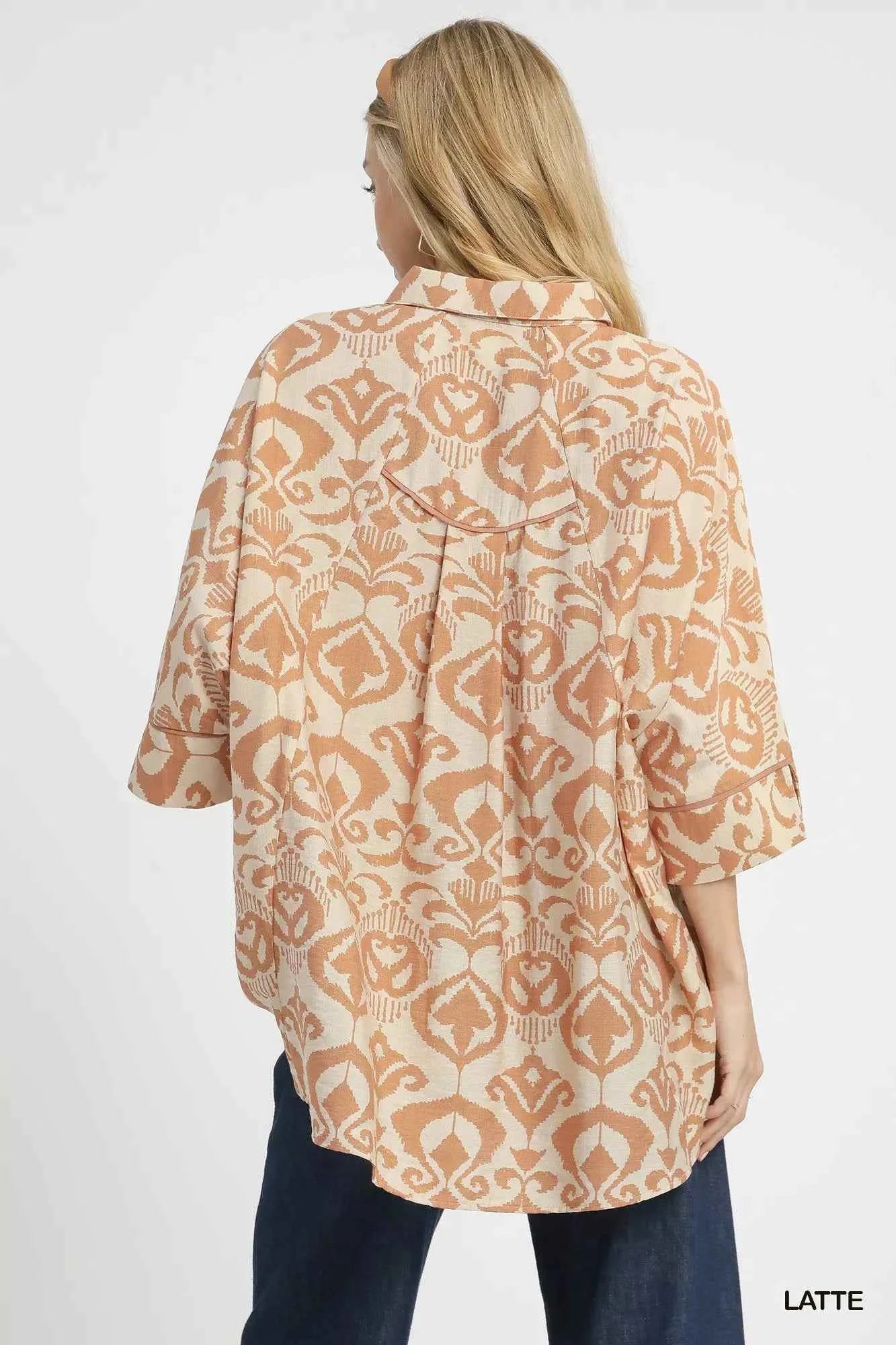 Umgee Abstract Print Button-Up Oversized Shirt 7c872a05-a1d5-41e1-ad84-893c9ac53ee3-Max-Origin