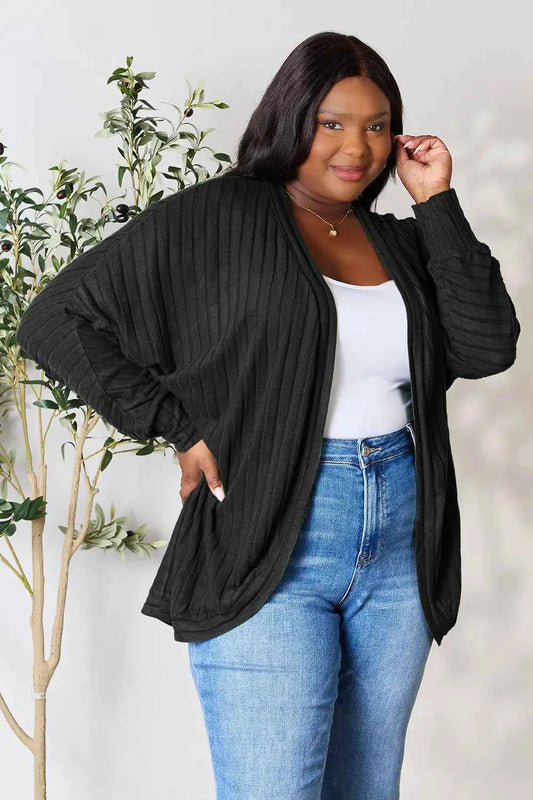 Basic Bae Full Size Ribbed Cocoon Cardigan 7cb113abd7e94cf8ad05b84c0e657fbe-Max