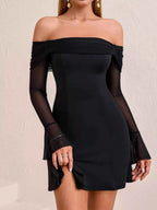Off-Shoulder Long Sleeve Mini Dress 7d2f78acb5094b9caa579dd5cab55fd2-Max-Origin
