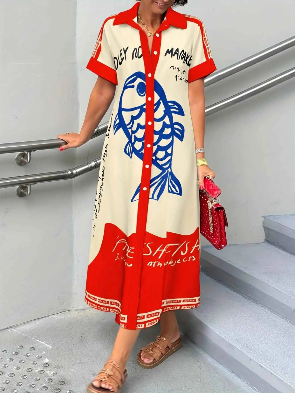 Printed Button Down Shirt Dress 7d369009-2f3b-4850-be31-7f78f85045c0-Max-Origin