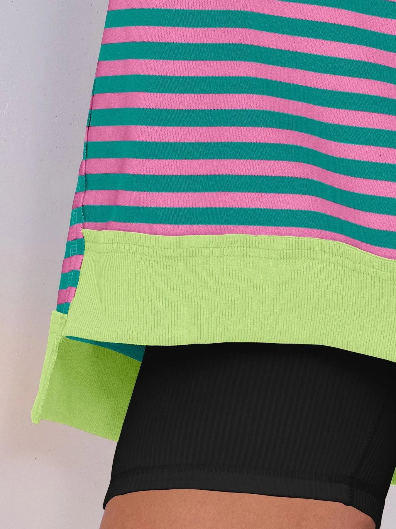 Notched Long Sleeve Oversized Sweatshirt 7d3cc549-5640-426a-88d4-d79ec68251dc-Max-Origin