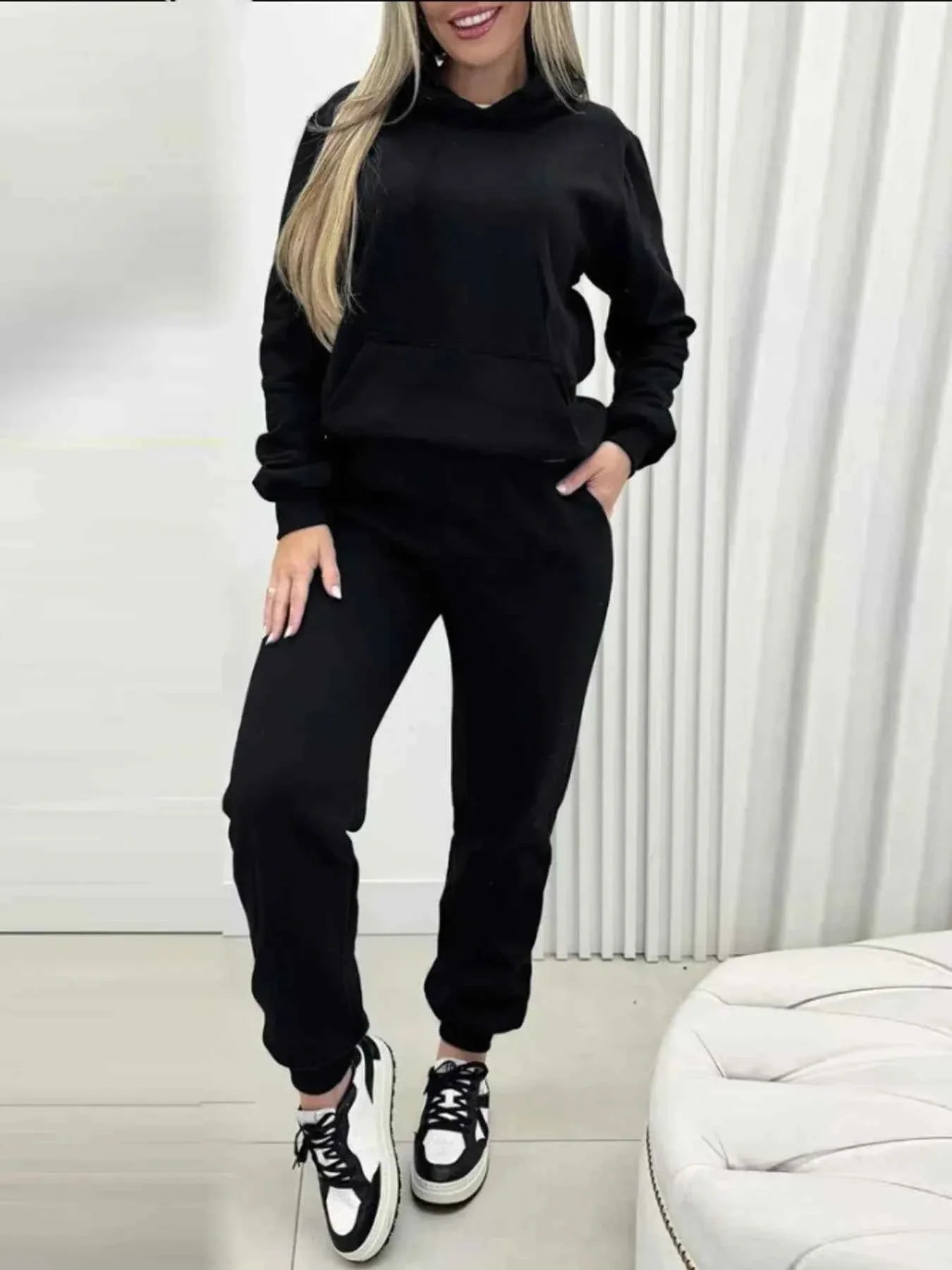 Long Sleeve Hoodie and Joggers Set Black 7d3f5eacf8824374a94bc92a53dae83f-Max-Origin