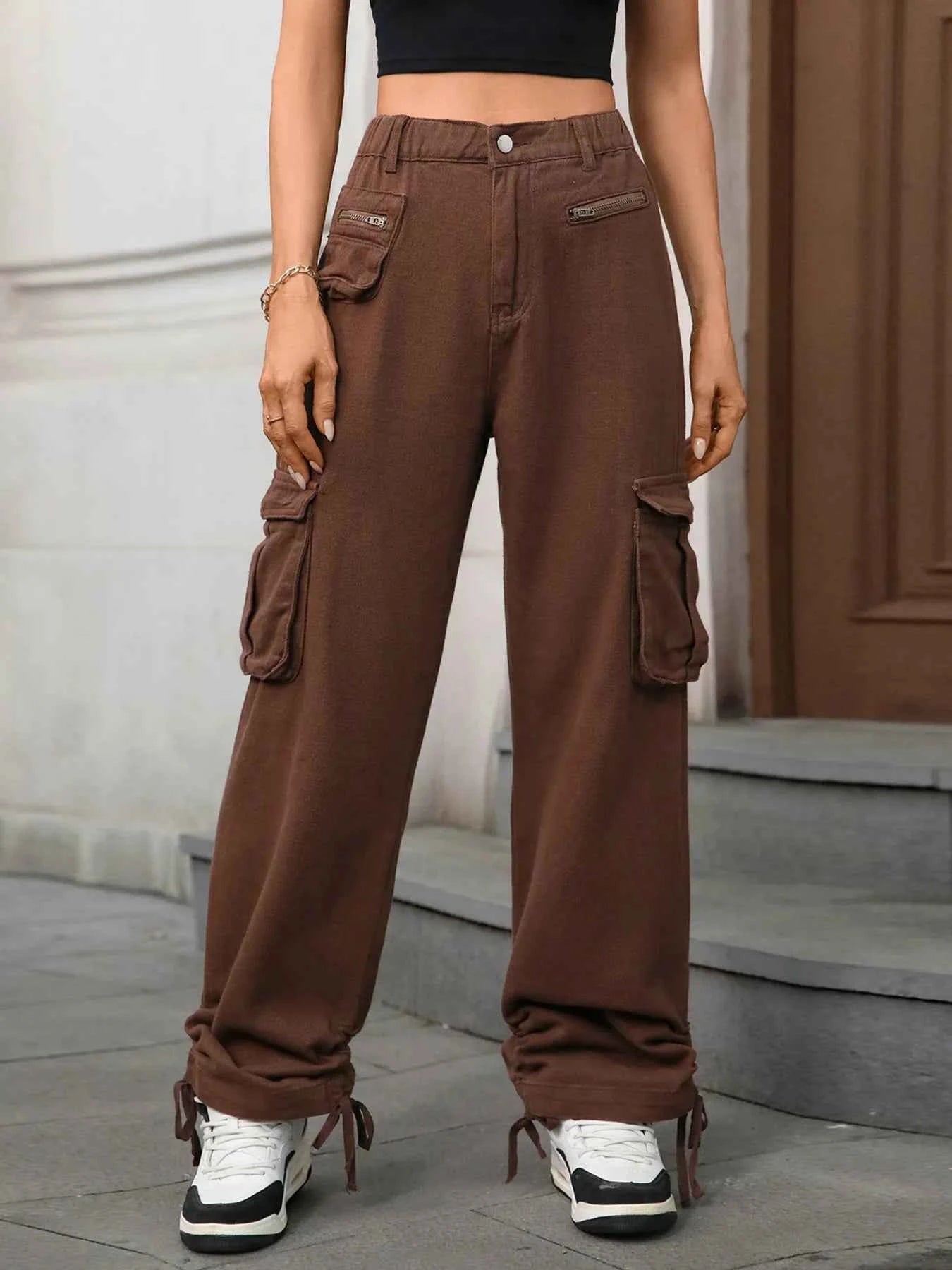 Wide Leg Cargo Jeans Brown 7d5f7a47d21c4826a25ced945c204f01-Max-Origin