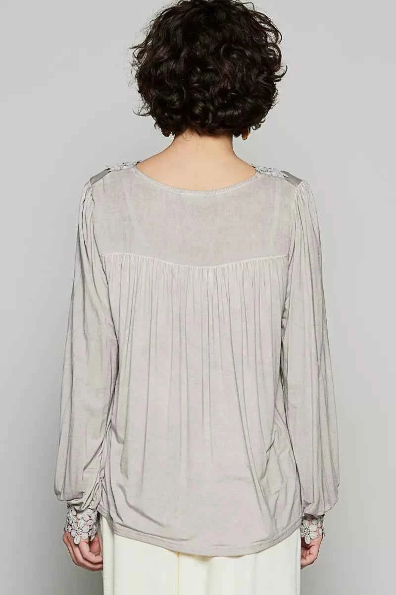 POL Floral Embroidery Woven Top with Lace Trim 7dbc3039-7333-483f-93ef-97530e9cb77d-Max-Origin