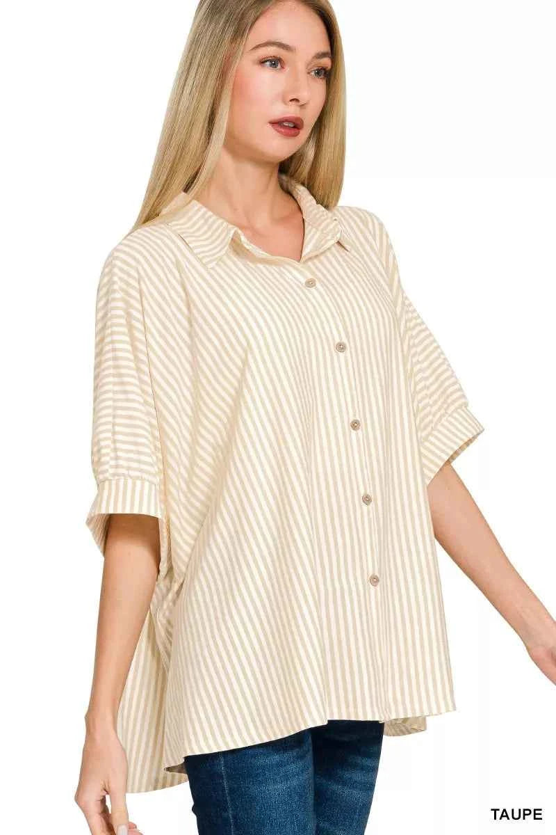 Zenana Oversized Stripe Button Down Shirt 7dc636ad5cee4cd79071d9d7b3ee9448-Max-Origin