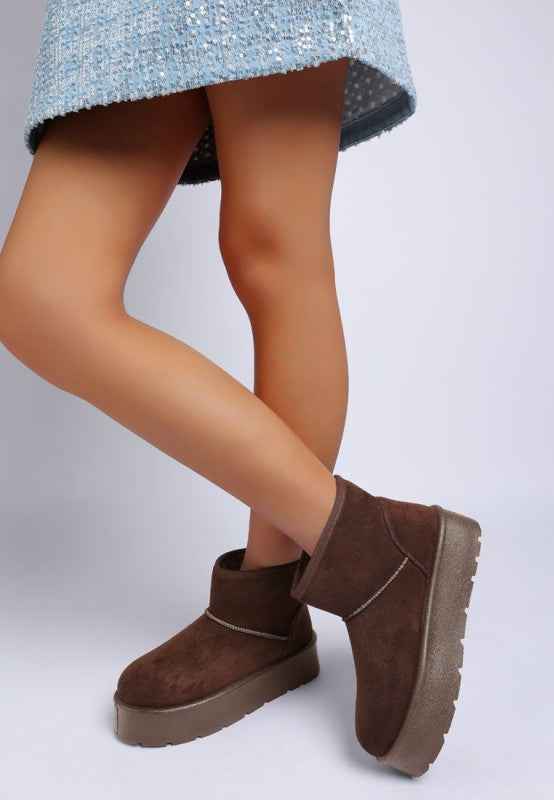 Derta Soft Microfiber Snow Boots 7dec46d9-e59b-4bdc-8ab4-73cd81ca941c