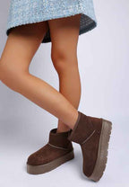 Derta Soft Microfiber Snow Boots 7dec46d9-e59b-4bdc-8ab4-73cd81ca941c