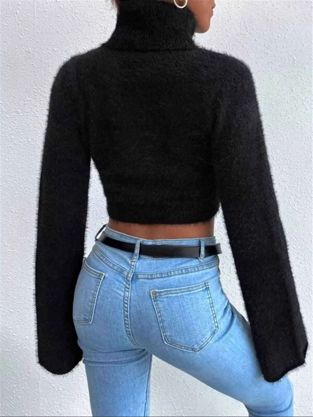 Turtleneck Flare Sleeve Sweater 7e3f8289273646ad912c2ce1df9553f6-Max-Origin