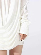 Ruched Long Sleeve Mini Dress 7e4488c1-7d9f-46b3-a112-1cf8a112be9a-Max-Origin