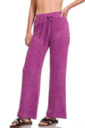 Zenana Soft Brushed Hacci Pants LT PLUM 7e70e2a7-dd79-419a-bfe6-df1a35a5fe3f-Max-Origin