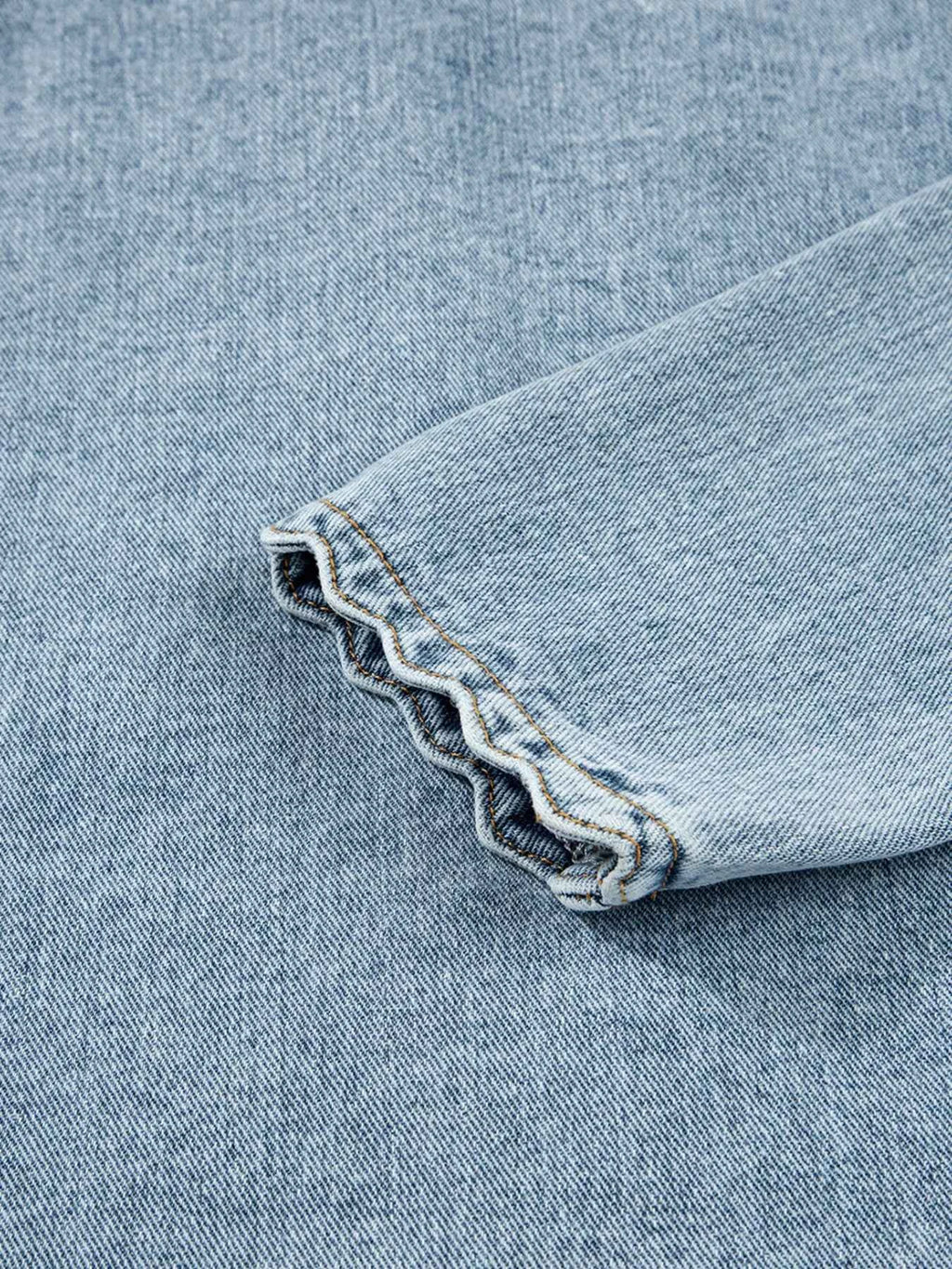 Scallop Trim Collar Patched Pocket Button Up Denim Jacket 7e7d3352be004020bed4f309dd87cc3d-Max-Origin