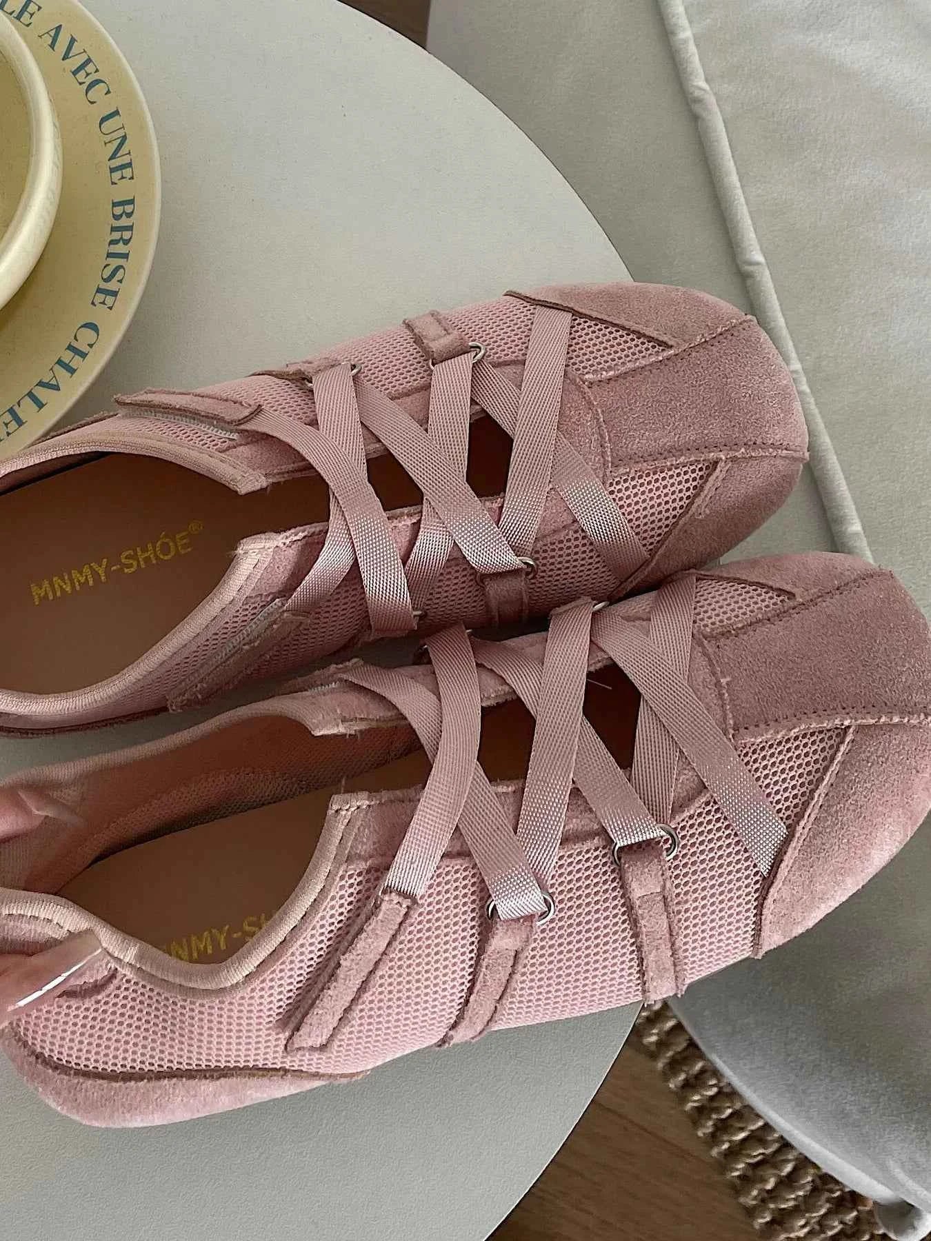 Cross-Strap Comfort Mule Loafers Pink 7eb111b9dda04a99add9d094127c26df-Max-Origin