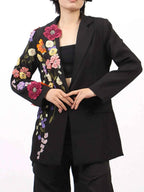 Pearl Detail Flower Lapel Collar Blazer 7eb47a15-4a53-4a65-92fc-bd2ddb04204f-Max-Origin