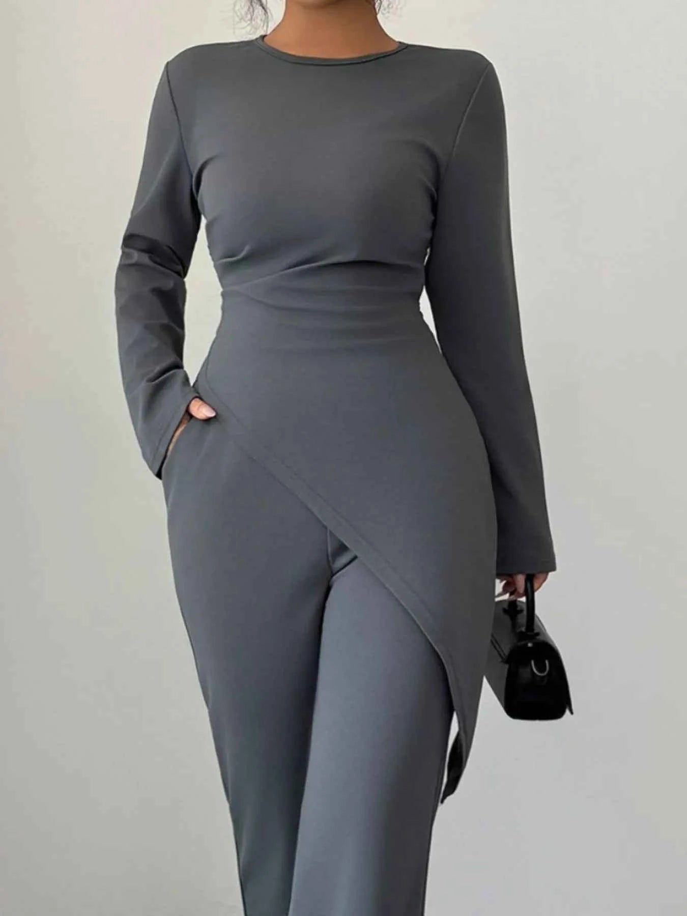 Asymmetric Long Sleeve Top and Pants Set 7ed43336-bb96-4620-8621-9872bb99b4c6-Max-Origin