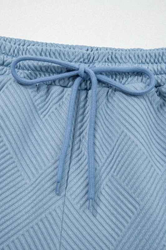 Textured Top and Pants Set 7eff4376-d53a-4a93-a216-888ce0df7d1d