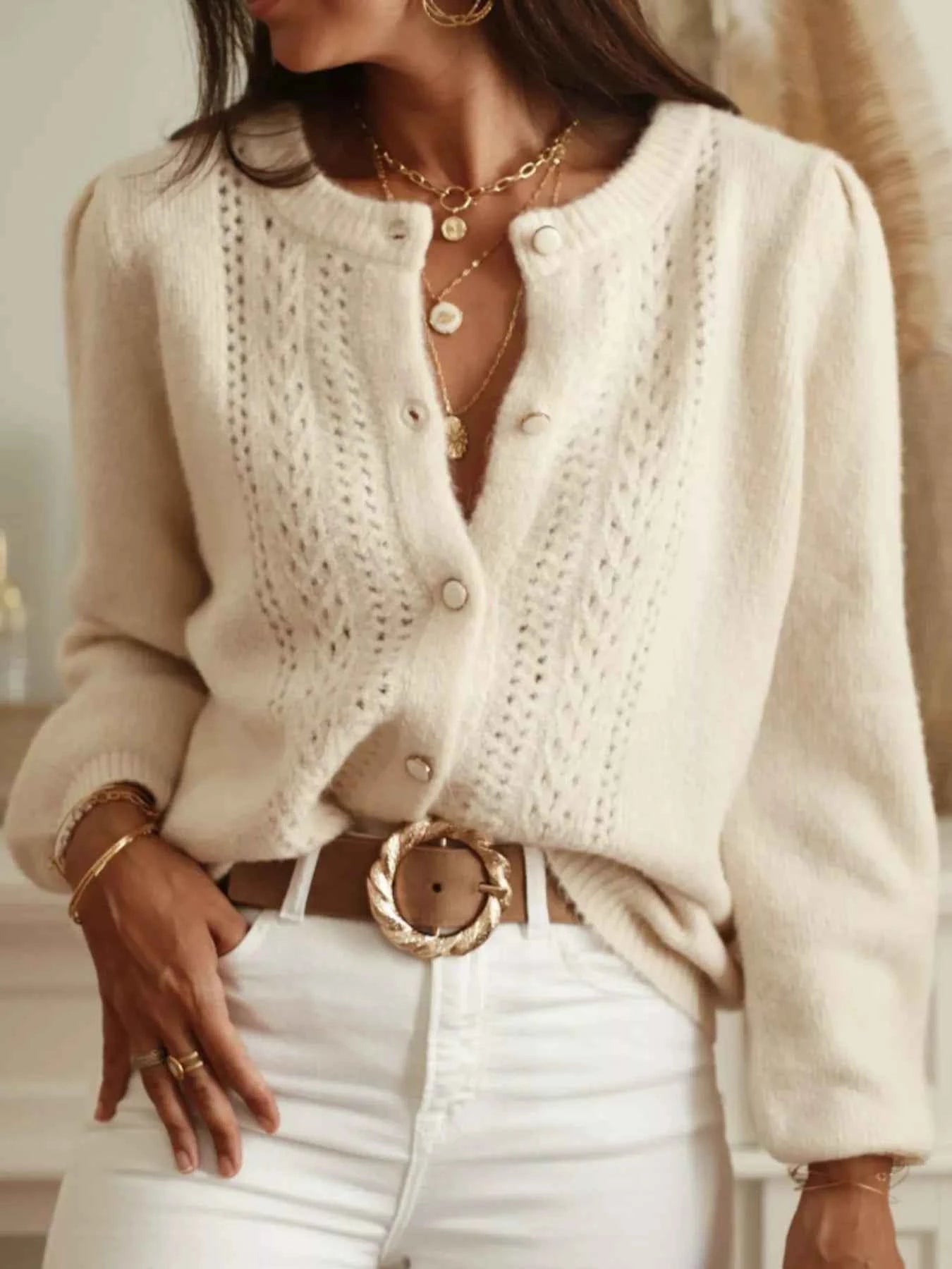 Button Up Long Sleeve Cardigan 7f080f90f1f24033a585450ebb1af191-Max-Origin